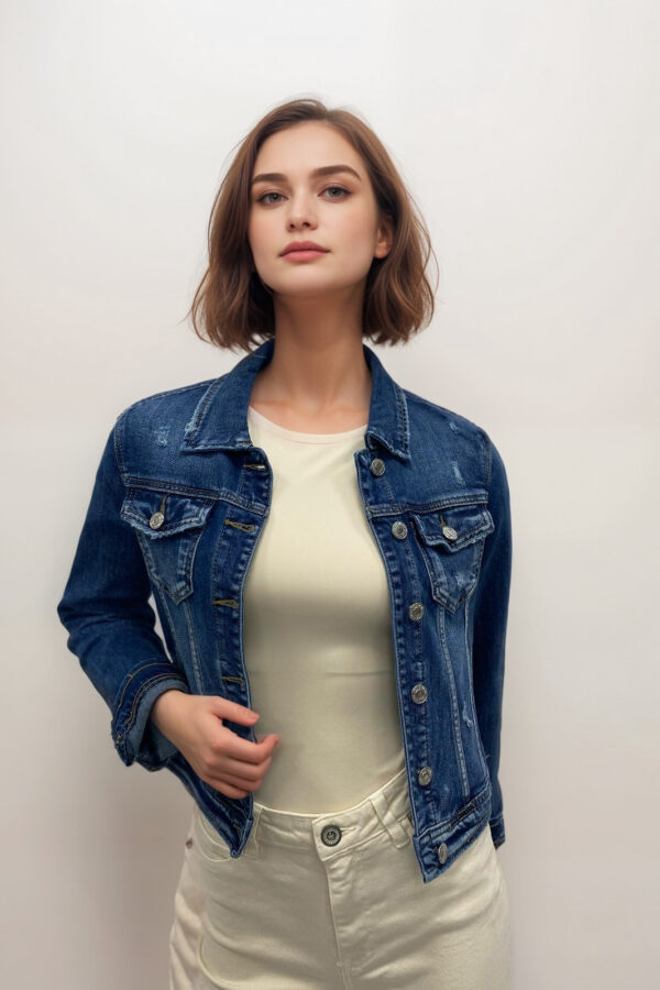 Rifľová bunda Miss Bonbon